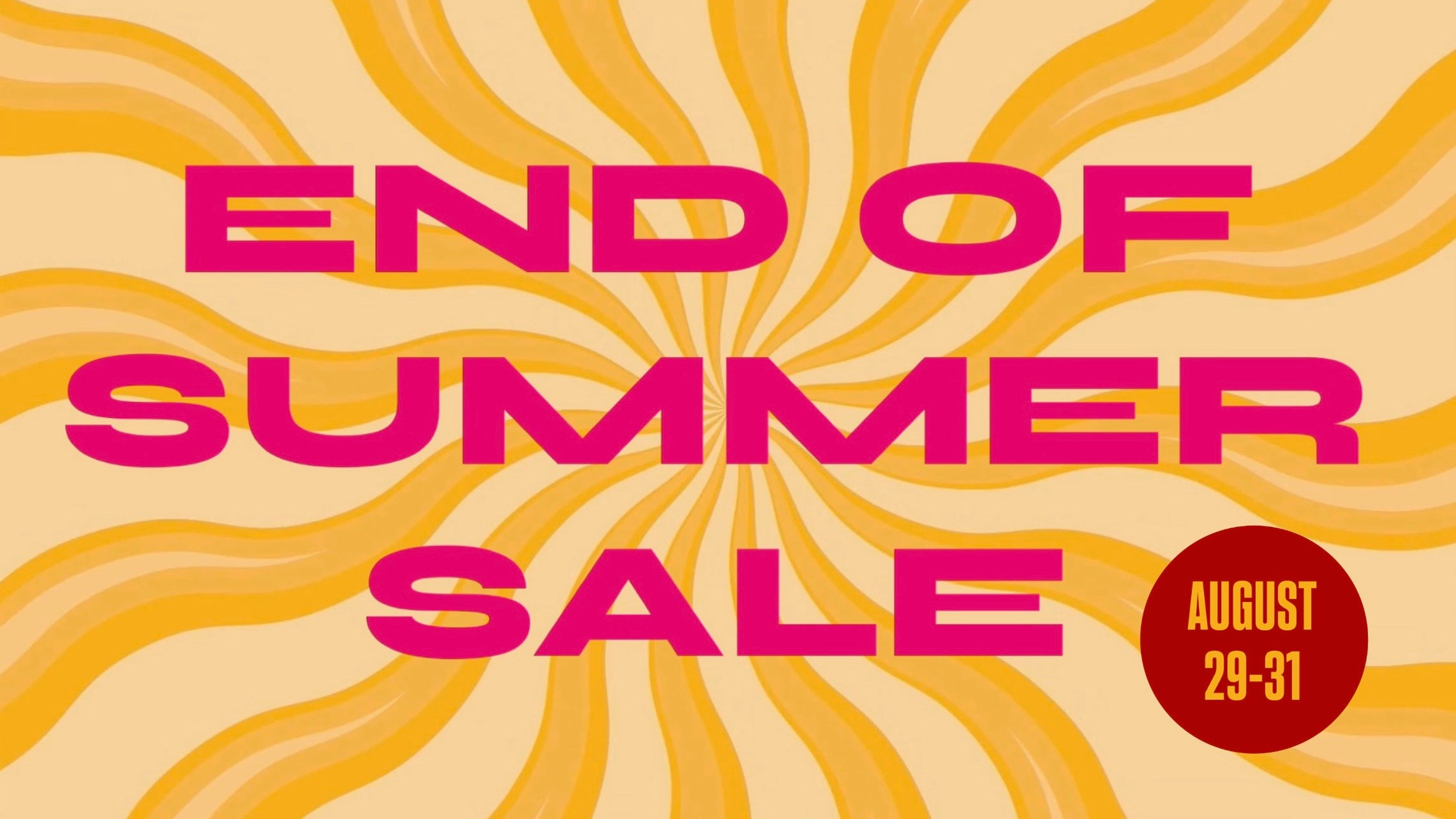 Final summer sale!
