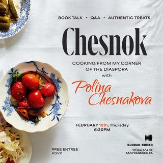 'Chesnok: Cooking From My Corner Of The Diaspora' book launch with Polina Chesnakova