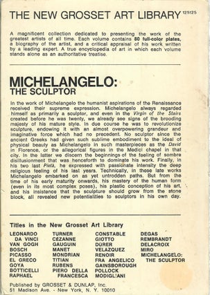 Michelangelo: Sculptor