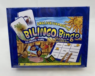 Item #13943 Bilingo Bingo English/Ukrainian bilingual board game