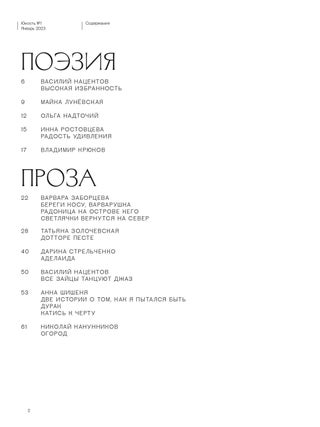 Юность. №1 2023