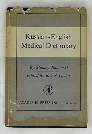 Item #14661 Russian-English Medical Dictionary. Stanley Jablonski