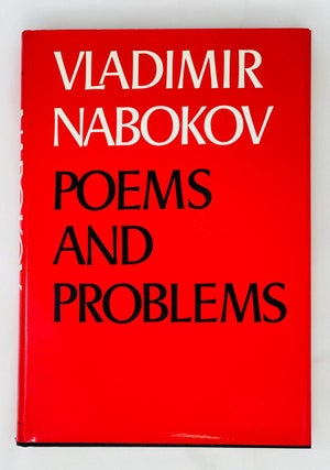 Item #15333 Poems and problems. V. Nabokov