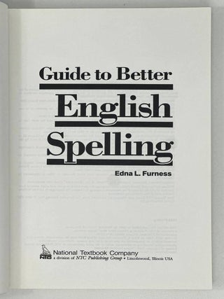 Guide to better. English Spelling
