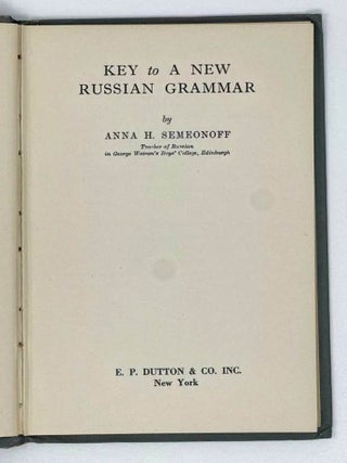 Key to a new Russian grammar