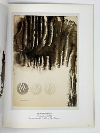 4 + 4: Two generations of Russian Avant-garde: Gustav Klucis, El Lissitzky, Aleksandr Rodchenko, Varvara Stepanova; Francisco Infante, Lydia Masterkova, Vladimir Nemukhin, Dmitri Plavinsky