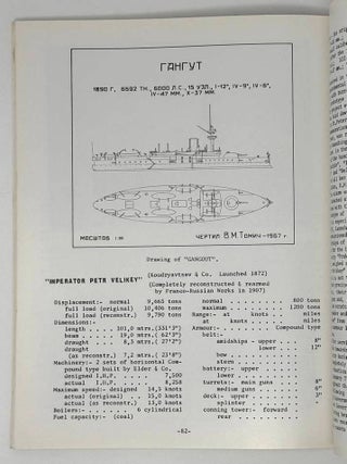 Warships of the imperial Russian navy. Vol. 1