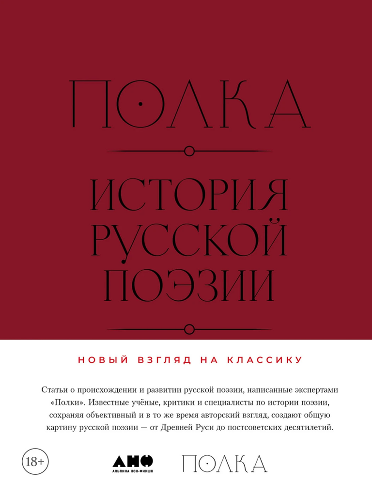 Item #22985 Полка. История русской поэзии