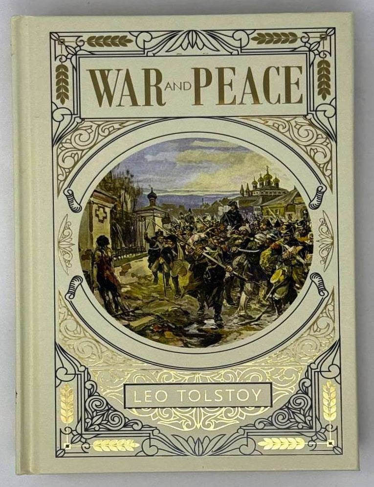 Item #24605 War and peace. Leo Tolstoy.