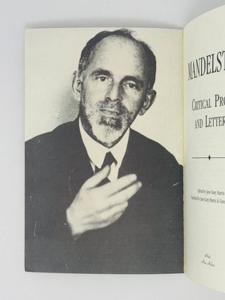 Mandelstam. The complete critical prose and letters