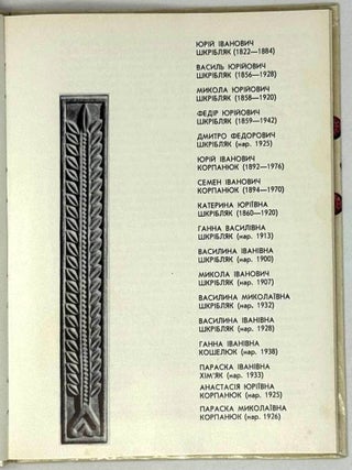 Родина Шкрiблякiв. Альбом