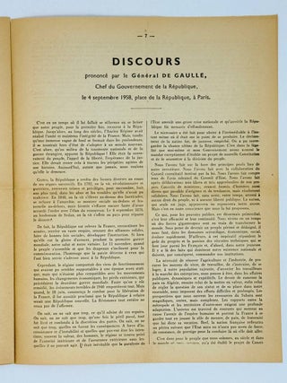 Constitution of French Republic