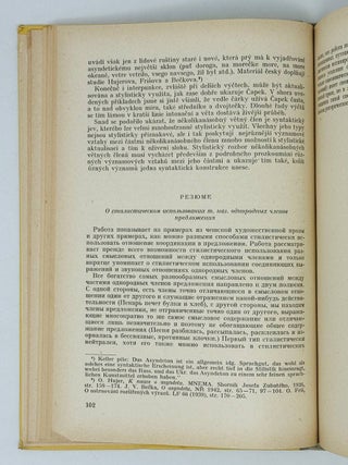Бюллетень института русского языка и литературы / Bulletin Vysoké školy ruského jazyka a literatury