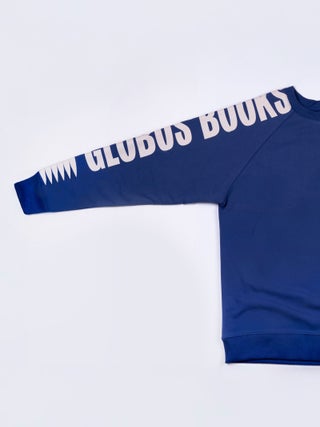 Sweatshirt Blue with Globus Books Logo