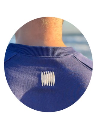 Sweatshirt Blue with Globus Books Logo