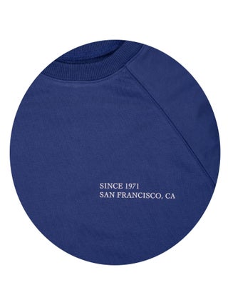 Sweatshirt Blue with Globus Books Logo