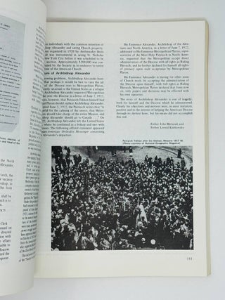 Orthodox America. 1794 - 1976. Development of the Orthodox Church in America