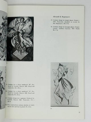 Stage Design and the Russian Avant-Garde (1911 - 1929)
