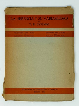 La Herencia y su variabilidad. T. D Lysenko.