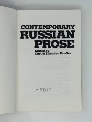 Contemporary Russian prose