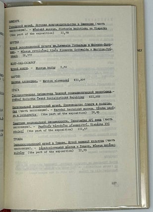 Музеи книги и книжного дела. Указатель музеев мира
