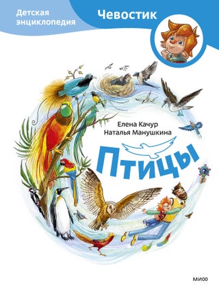 Птицы. Детская энциклопедия (Чевостик. Наталья Манушкина Елена Качур.