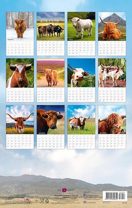 Календарь "Год быка" 2021