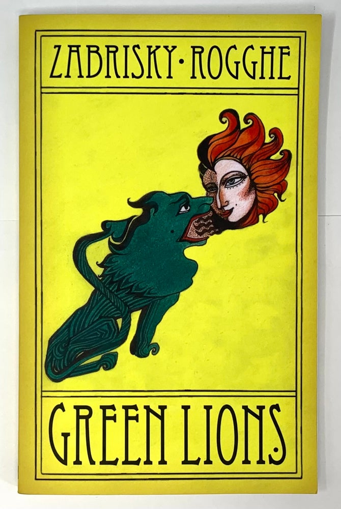 Item #4987 Green Lions. Simon Rogghe Zarina Zabrisky.