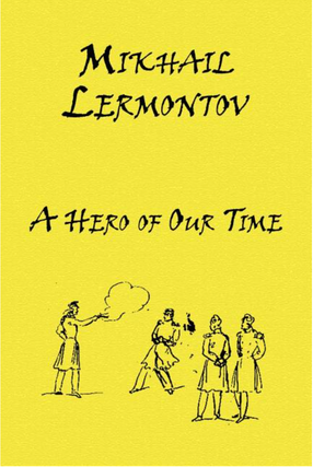 Item #5993 Russian Classics in Russian and English: A Hero of Our Time by Mikhail Lermontov...