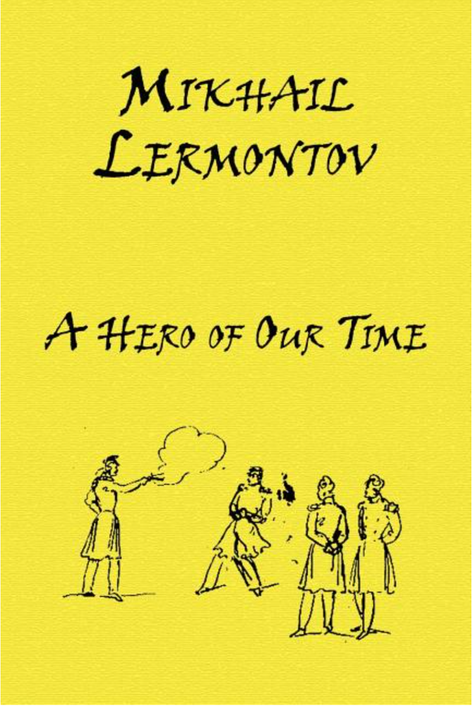 Item #5993 Russian Classics in Russian and English: A Hero of Our Time by Mikhail Lermontov (Dual-Language Book). Mikhail Lermontov.