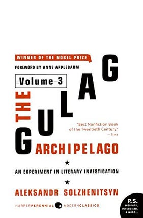 Item #8733 The Gulag Archipelago Volume 3. Aleksandr Solzhenitsyn
