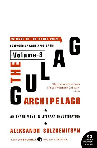 Item #8733 The Gulag Archipelago Volume 3. Aleksandr Solzhenitsyn.